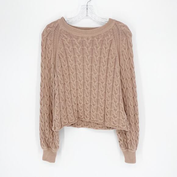 J. Crew Sweaters - J. Crew Cotton Knit Brown Sweater Size XS